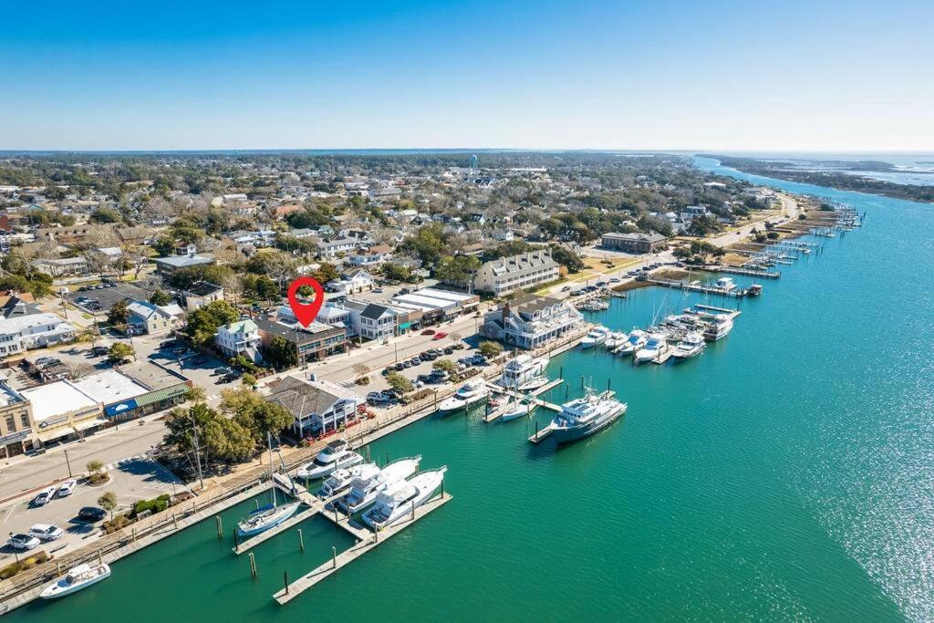 Why Knot Getaway...Rooftop With Waterview! Unit D Beaufort Exterior foto